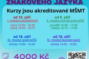 Kurzy znakového jazyka ČUN Brno